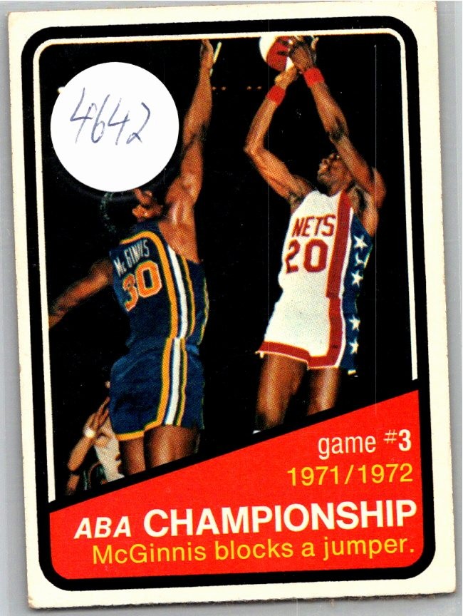 1972-73 Topps #243 1971-72 ABA Finals Game