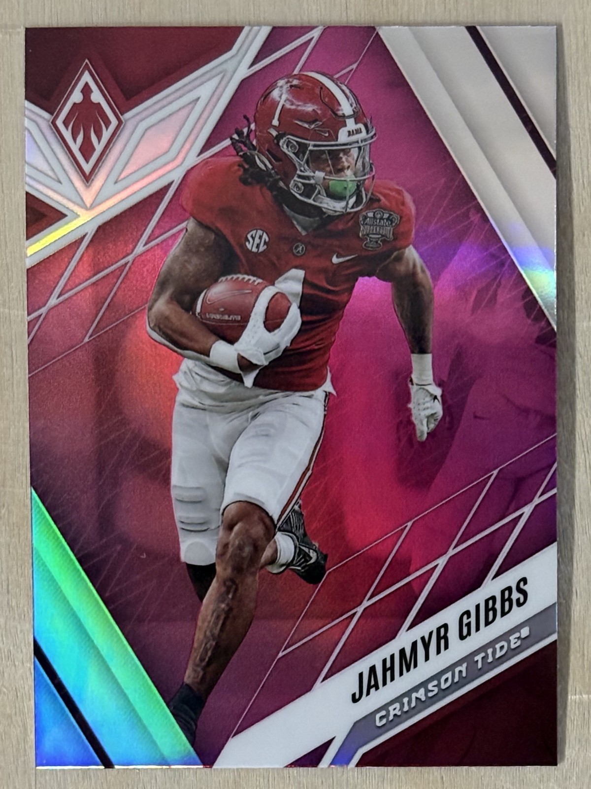 Jahmyr Gibbs Refractor, Holo, Mosaic, Prizm, Silver, and Base-Pick Your Card!