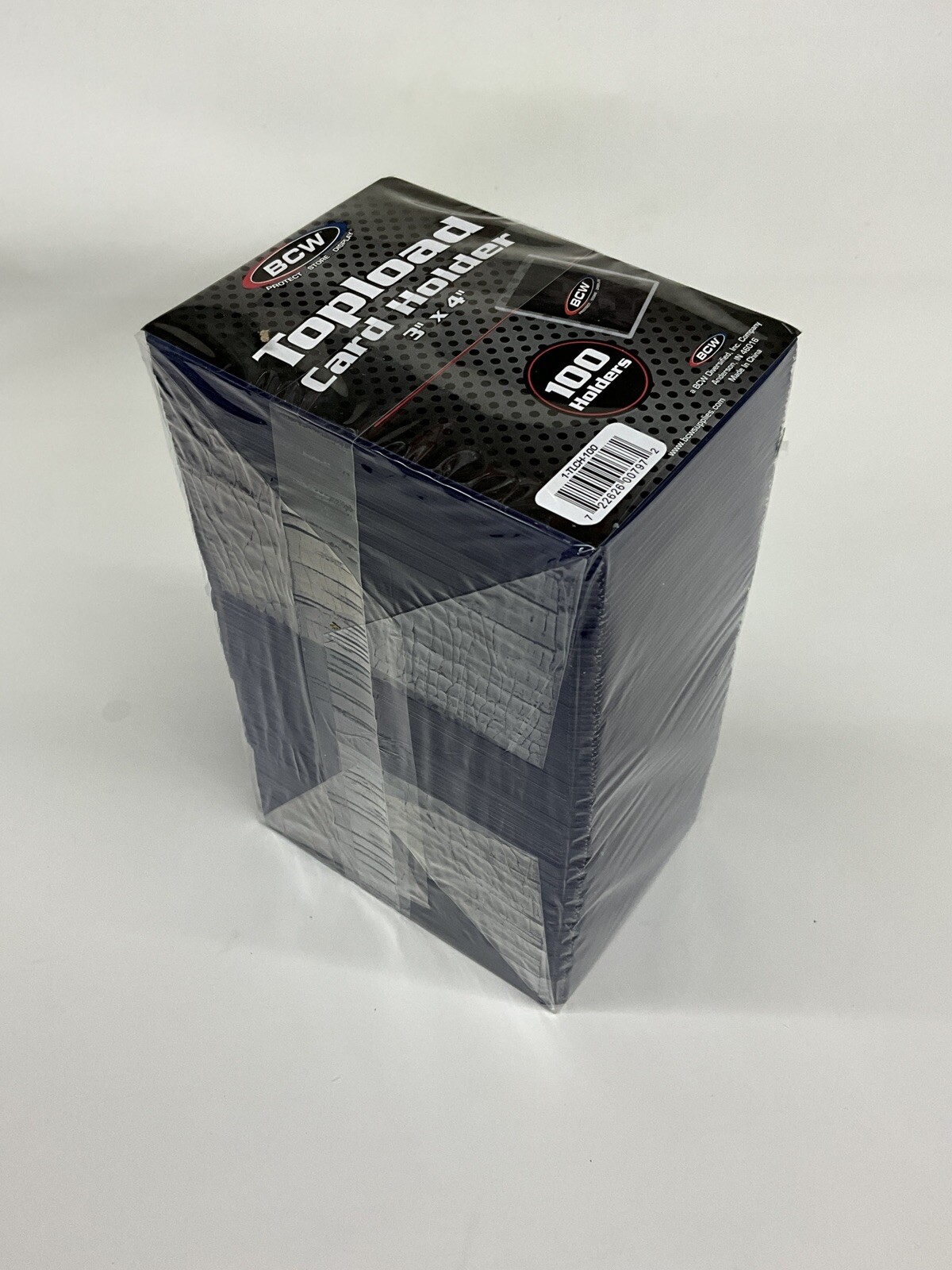 BCW Toploader Card Holder – 3″x4″ Standard – 100 ct Pack – Sports & Trading