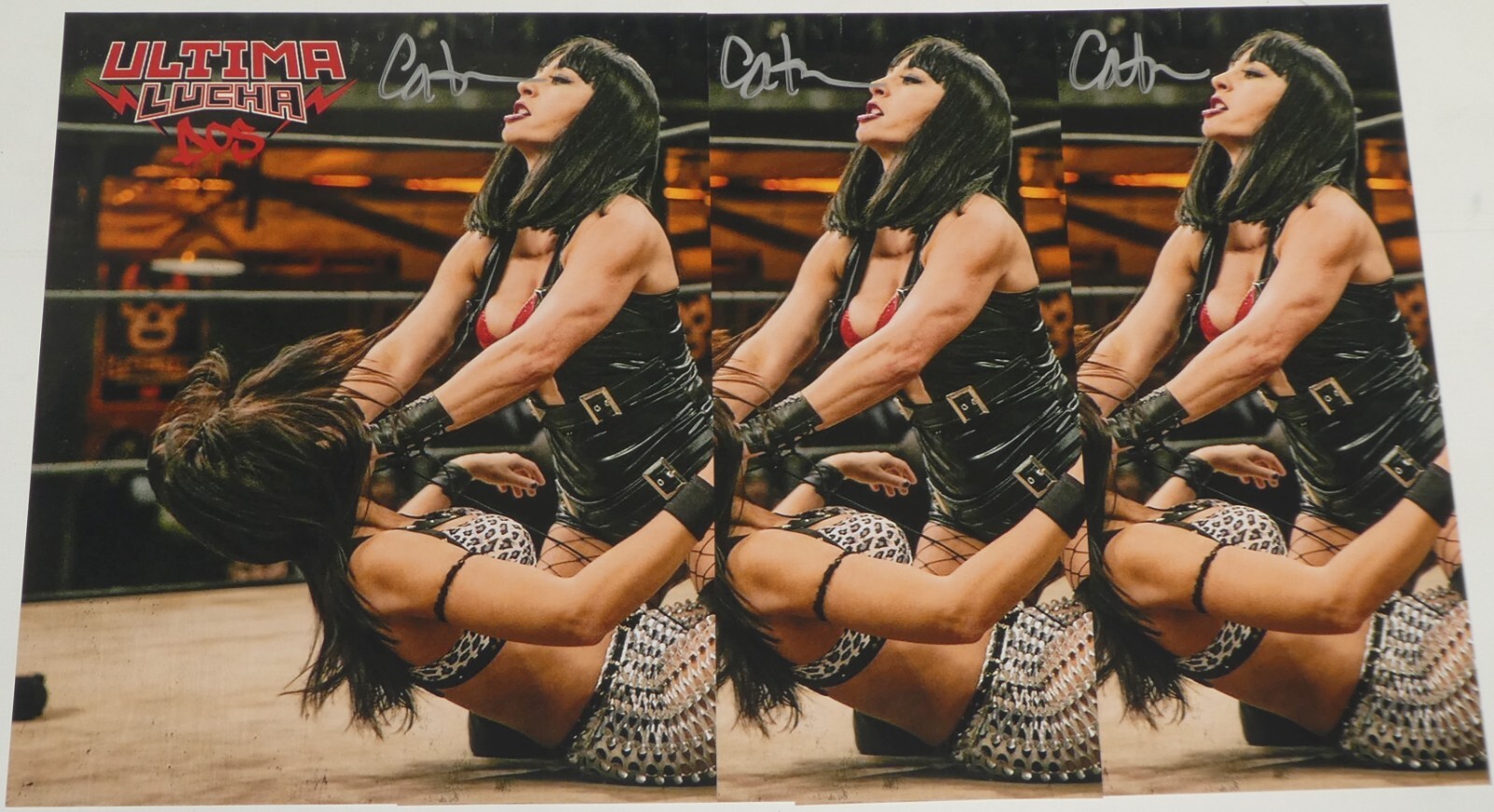 Catrina Signed Lucha Underground 8×10 Photo Karlee Perez Catrina WWE Picture FCW