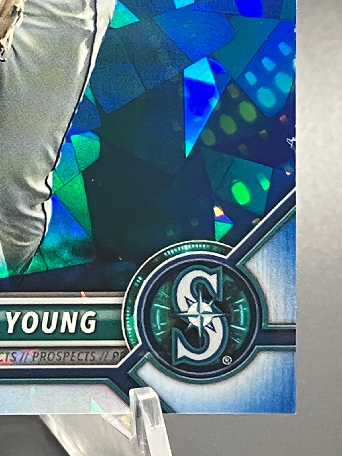 Cole Young 2022 Bowman Draft 1st Sapphire Refractor # BDC-112 Mariners