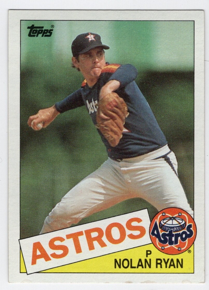 Nolan Ryan Singles / Inserts / Etc – Astros / Rangers – You Pick – Free S/H
