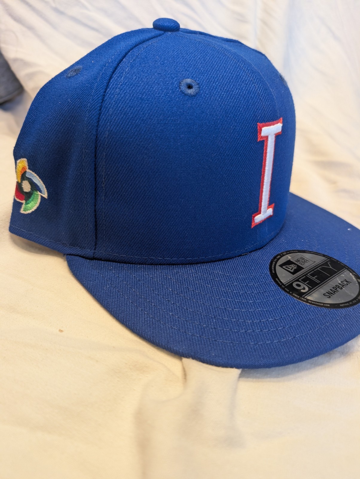 Italy World Baseball Classic Hat Men Snapback Blue New Era 9 Fifty T46