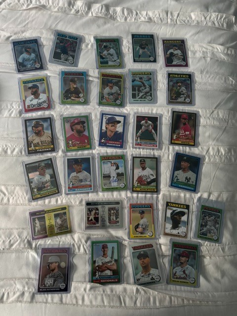 2025 Topps Heritage Baseball RC/Stars/Veterans 29 #d Total 2 Autos