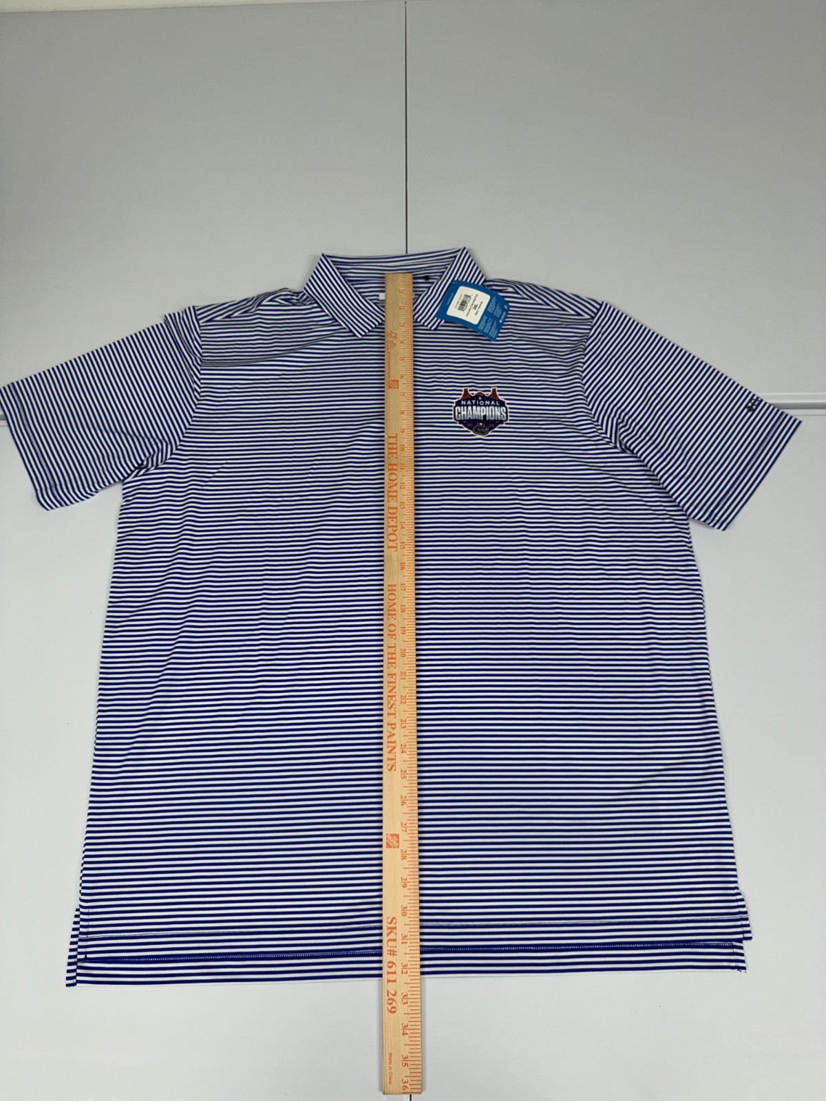 Columbia Golf Florida Gators Men’s Blue Polo Shirt National Champs Pick Size NWT