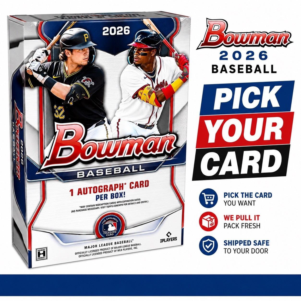 2026 Bowman Baseball CHROME Prospects Pick Your Card # BCP-1 To BCP-150
