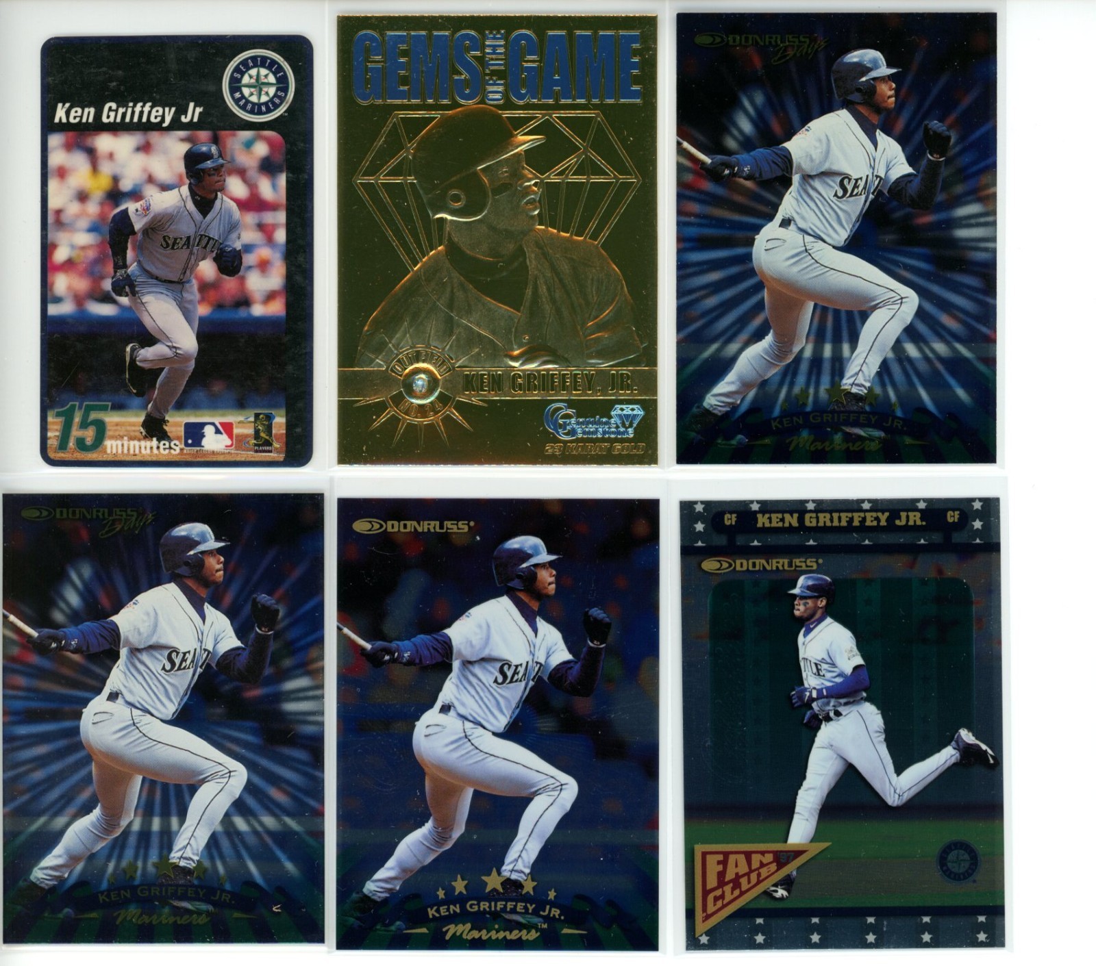Ken Griffey Jr. 1998 Inserts Parallel * You Pick * from the Mother Lode 100+ !