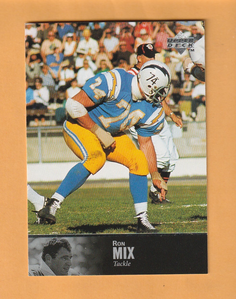 Ron Mix San Diego Chargers 1997 Upper Deck Legends #52 USC Trojans 6B