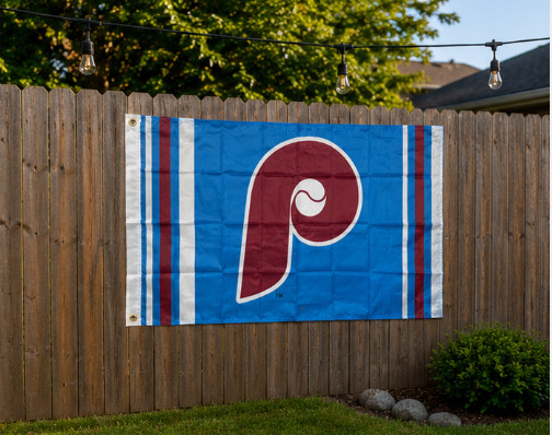 Philadelphia Phillies New 3 x 5 Flag 3×5 Man Cave Banner Tailgating Throwback P