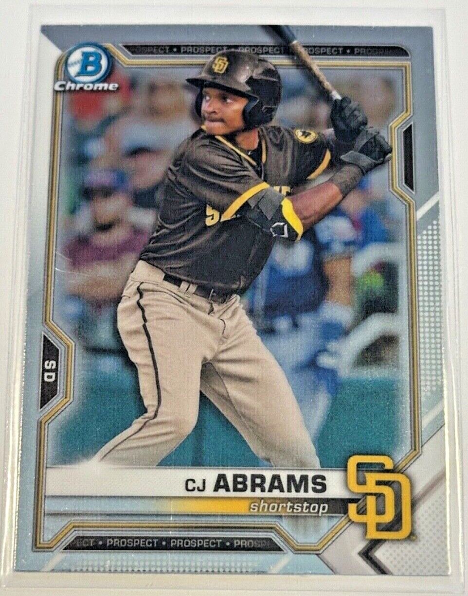 2021 Bowman Draft CHROME BDC-1 to BDC-200 with 1st Prospect , SN#, Refractors
