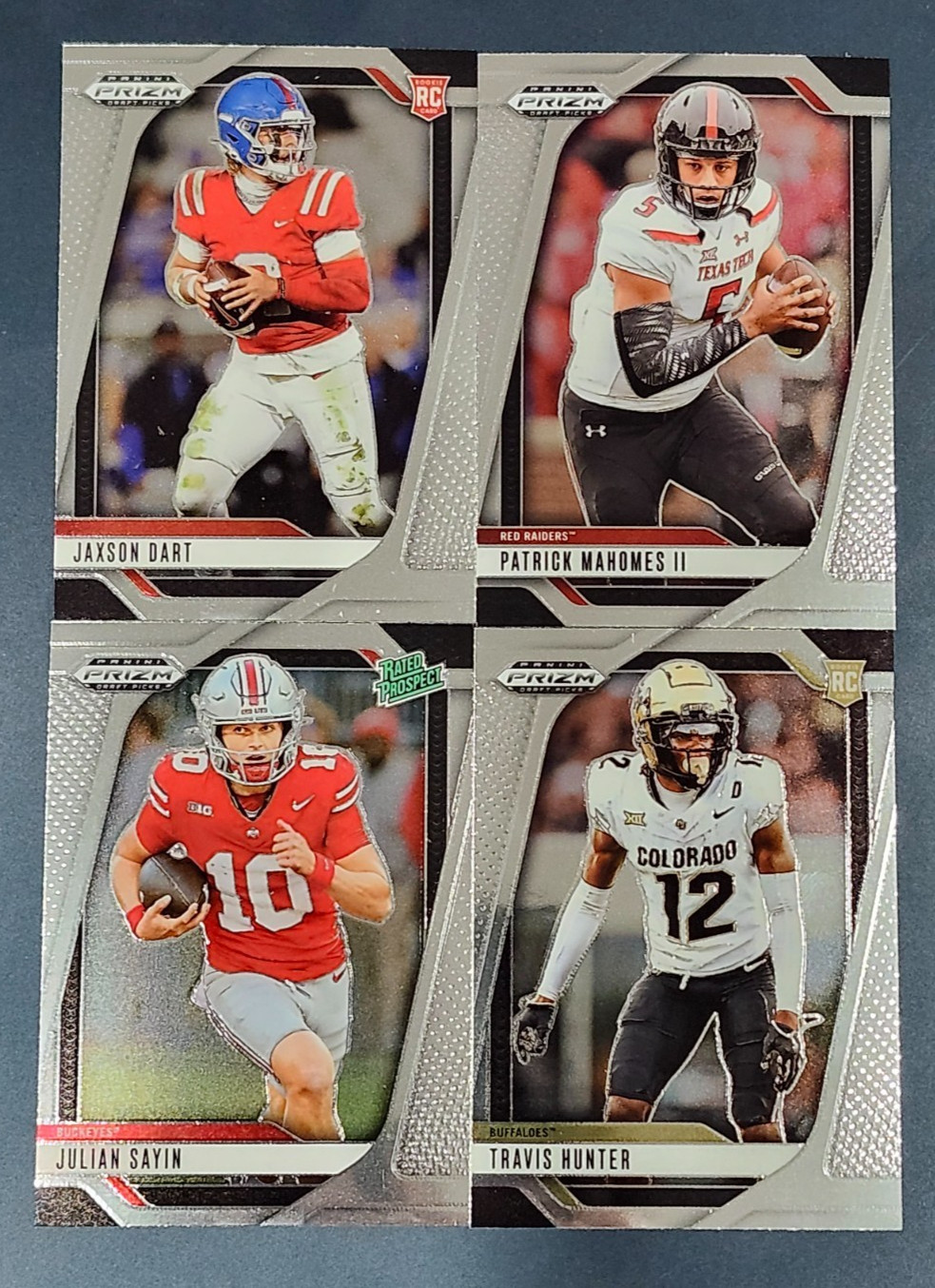 2025 Prizm Draft Picks Football BASE 1-200 You Pick – 2 Card Minimum