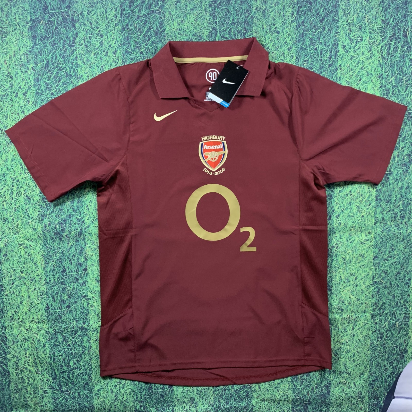 Thierry Henry Arsenal 2005/2006 Home Jersey – Retro Jersey – Mens Sizes – NWT