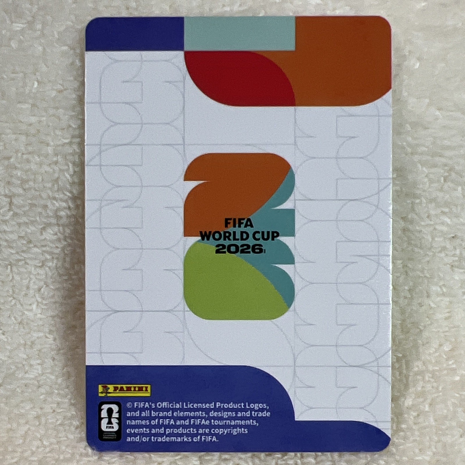 Luis Díaz Colombia #77 Player Portrait Card Panini FIFA World Cup 2026