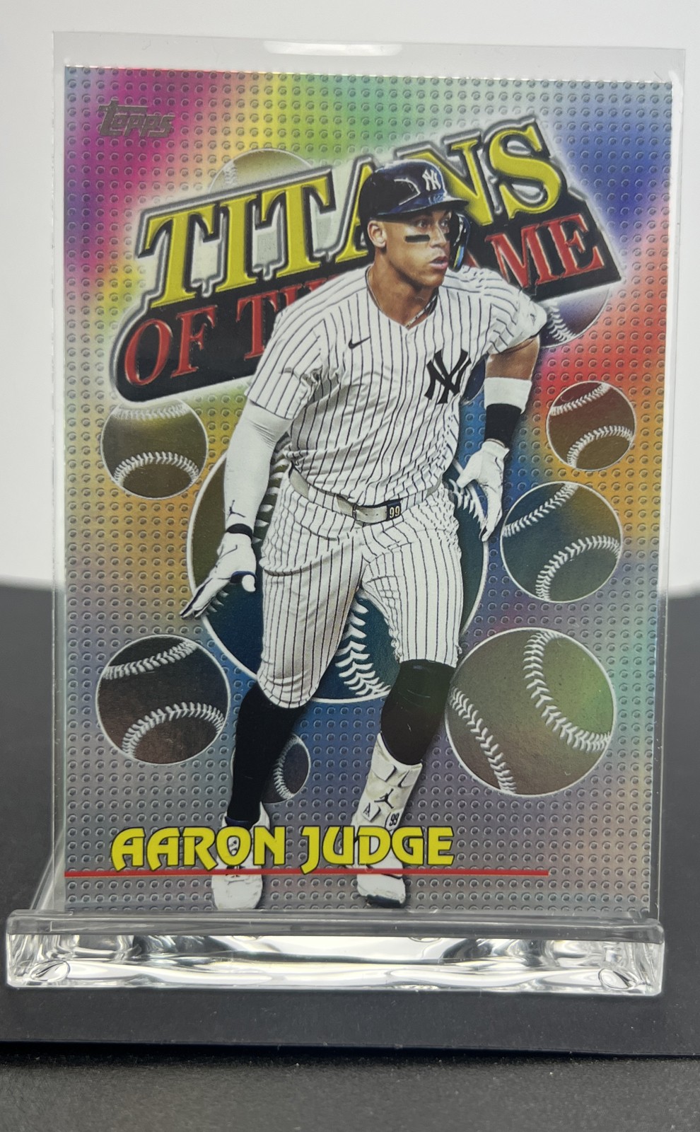 2026 Topps Series 1 – Titans of the Game Aaron Judge #TOG-3