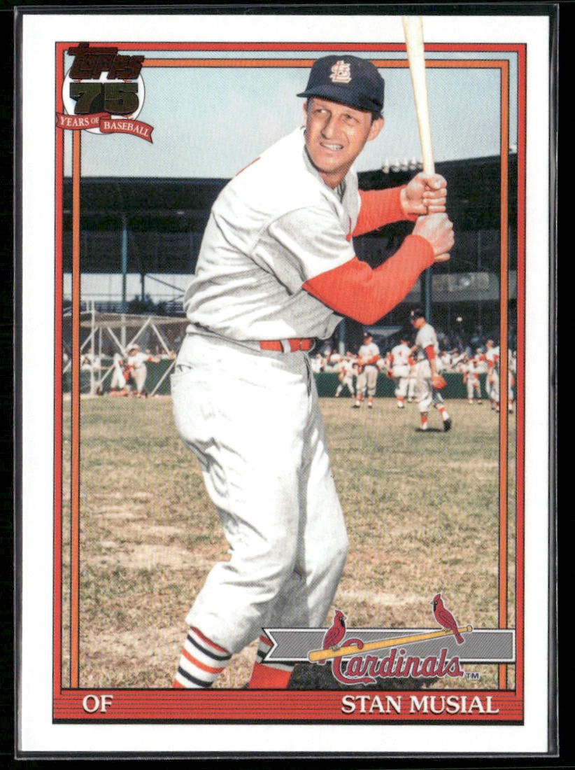 2026 Topps #91B2-34 Stan Musial 1991 Throwback