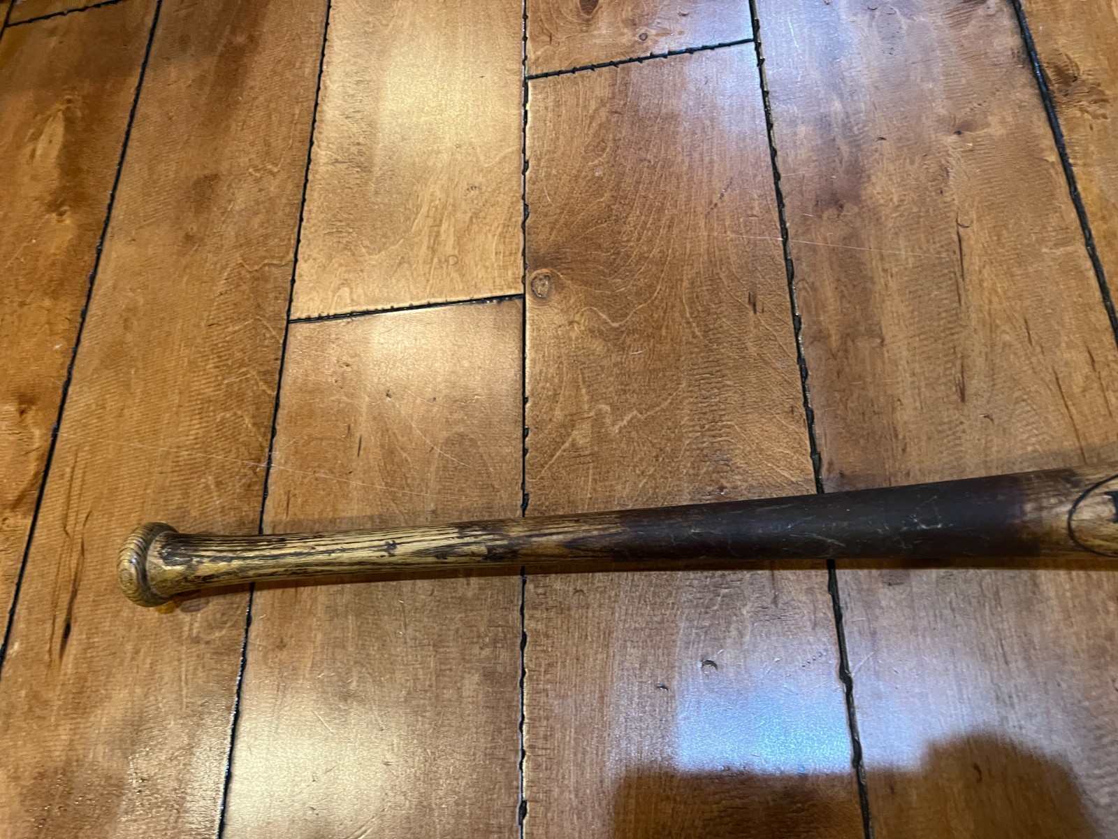 UNKNOWN #36 SIGNED GAME USED LOUISVILLE SLUGGER PRO STOCK Baseball Bat 33.5″