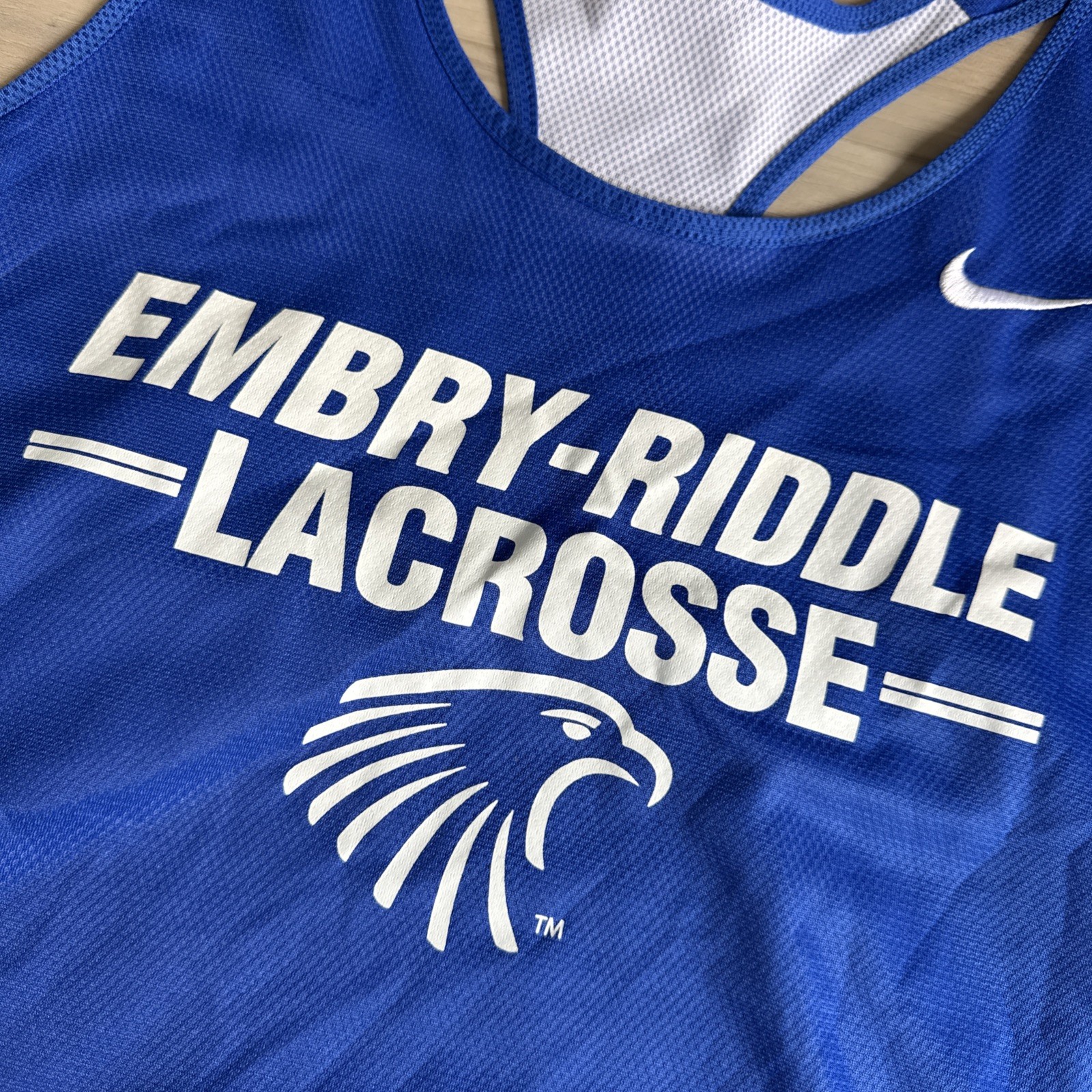 Embry Riddle Eagles Lacrosse Jersey Nike Women’s Large Reversible Tank Top