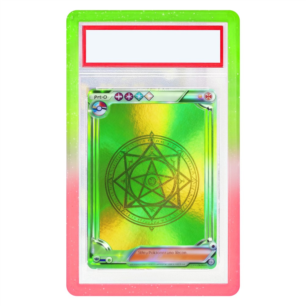 1/5/10x Gradient Slab Bumper Guard Protector TPU Stackable PSA Graded Cards