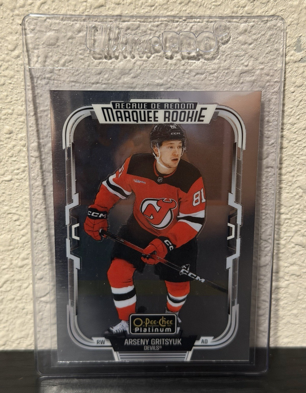 Upper Deck 2025-26 O-Pee-Chee Platinum Marquee Rookies Arseny Gritsyuk RC #278
