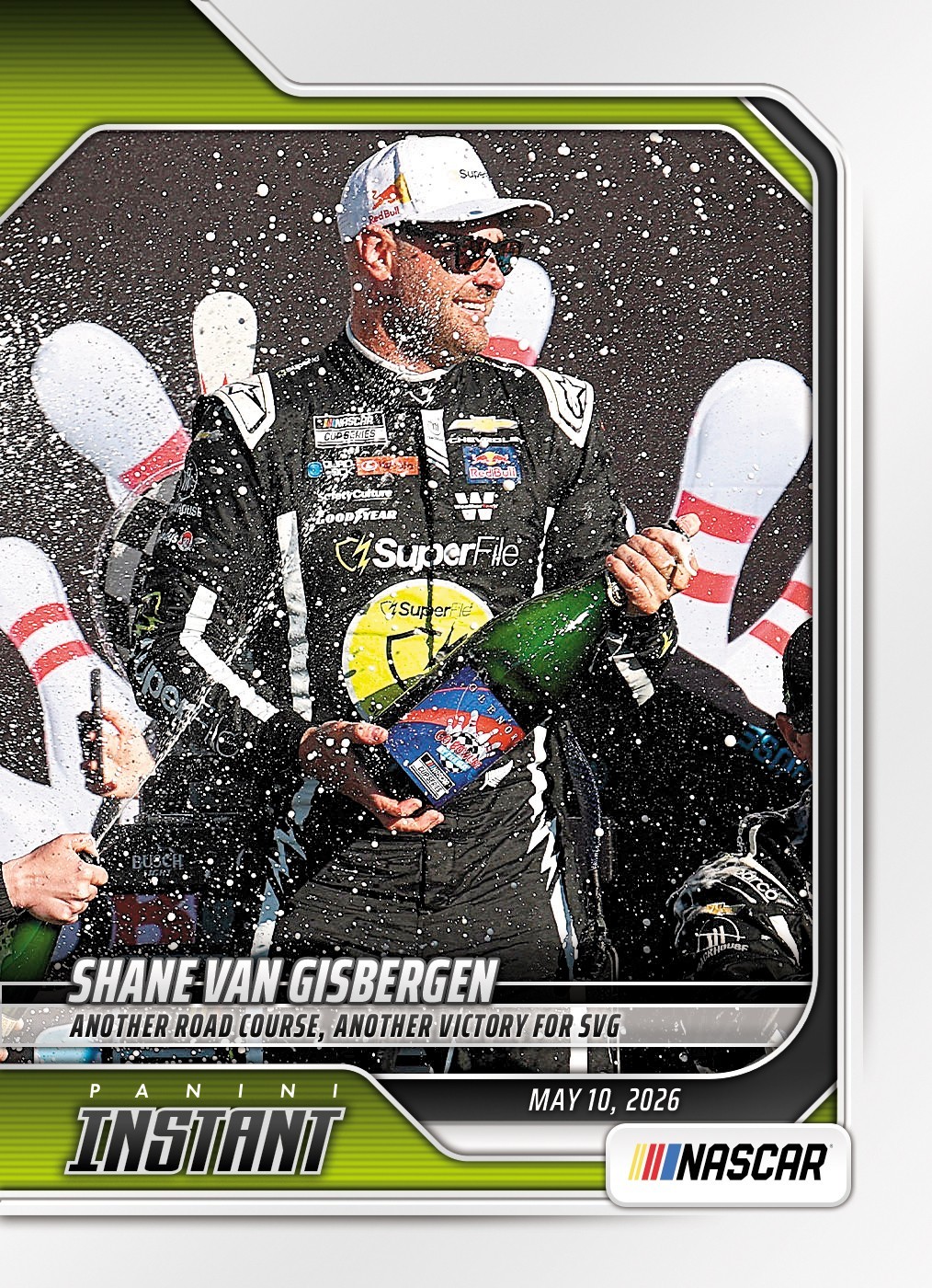 Shane van Gisbergen ANOTHER WIN – 2026 Panini Instant NASCAR #39 card 1 of 98
