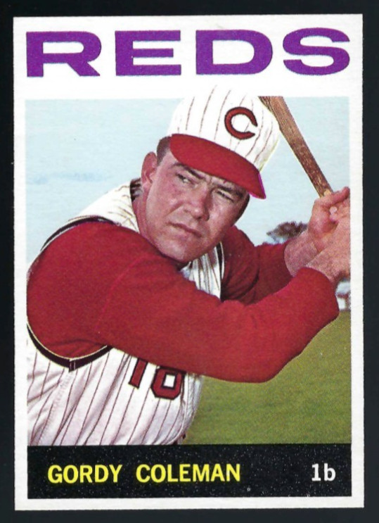 1964 Topps High #577 Gordy Coleman EXMT Cincinnati Reds