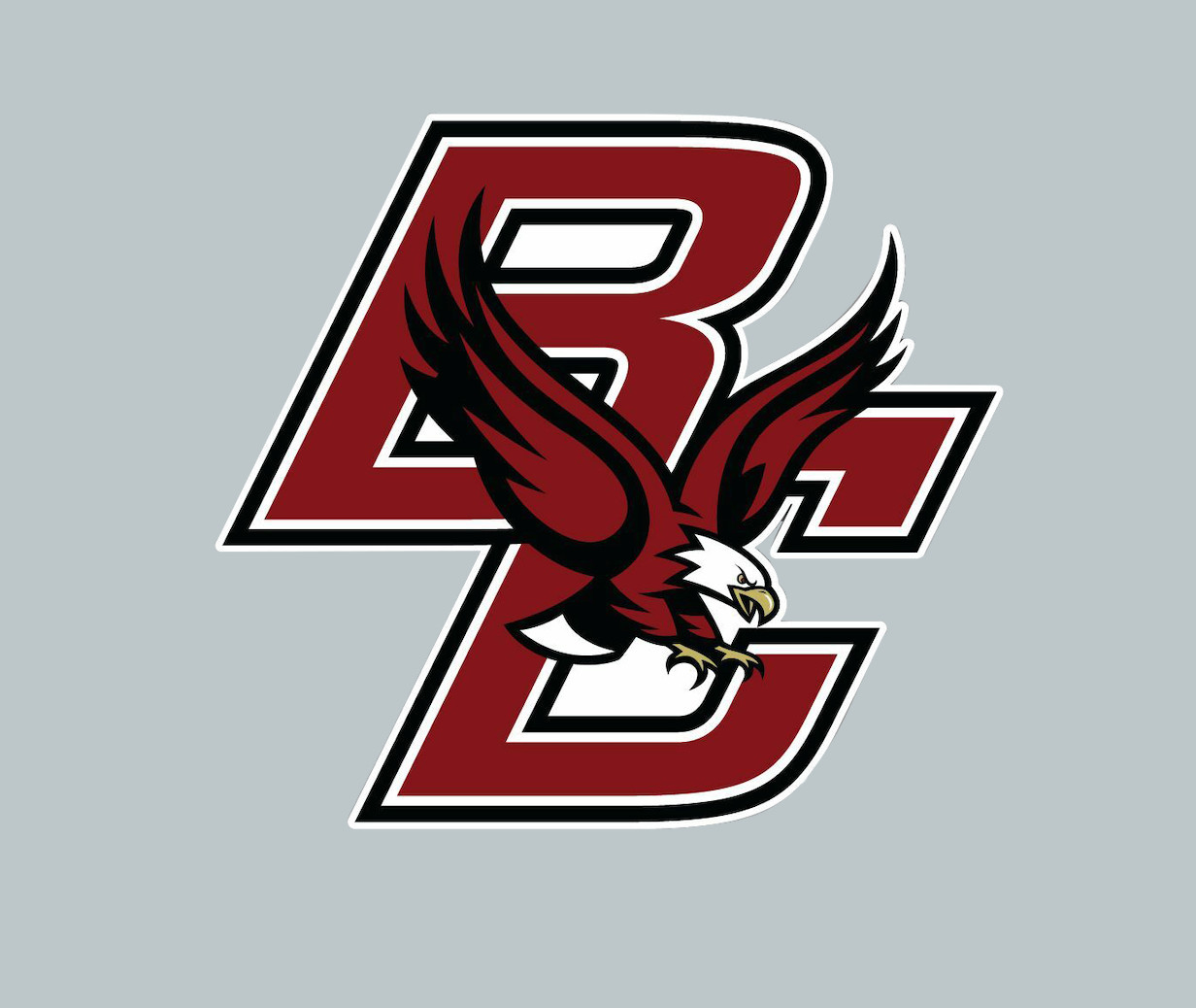 Sticker – Boston College Eagles Logo – Die Cut Laminated Vinyl Decal