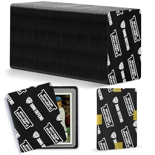 Ding Defend 110-Pack Trading Card Protector Shipping – 3.5 X 4.5 Inch Black