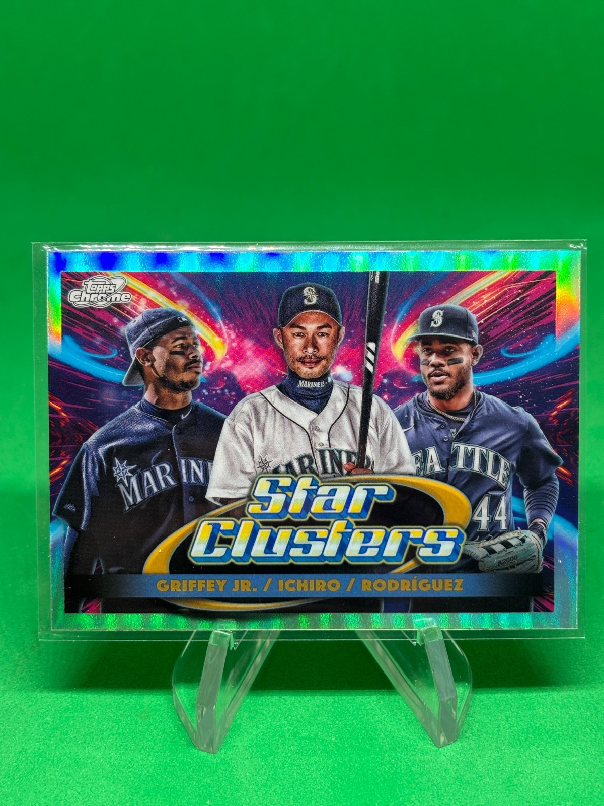 Ken Griffey Jr Ichiro Julio Rodrigue Star Clusters 2025 Topps Cosmic Chrome