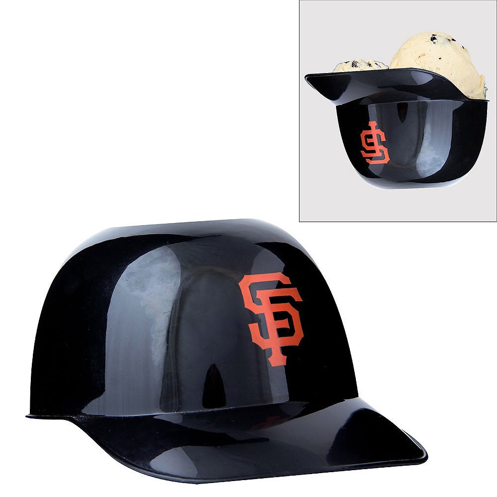 San Francisco Giants MLB Baseball 8oz Ice Cream Sundae Helmet Snack Bowl Cup NEW