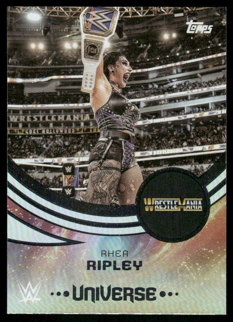 2025 Topps WWE Universe #224 Rhea Ripley wrestling card