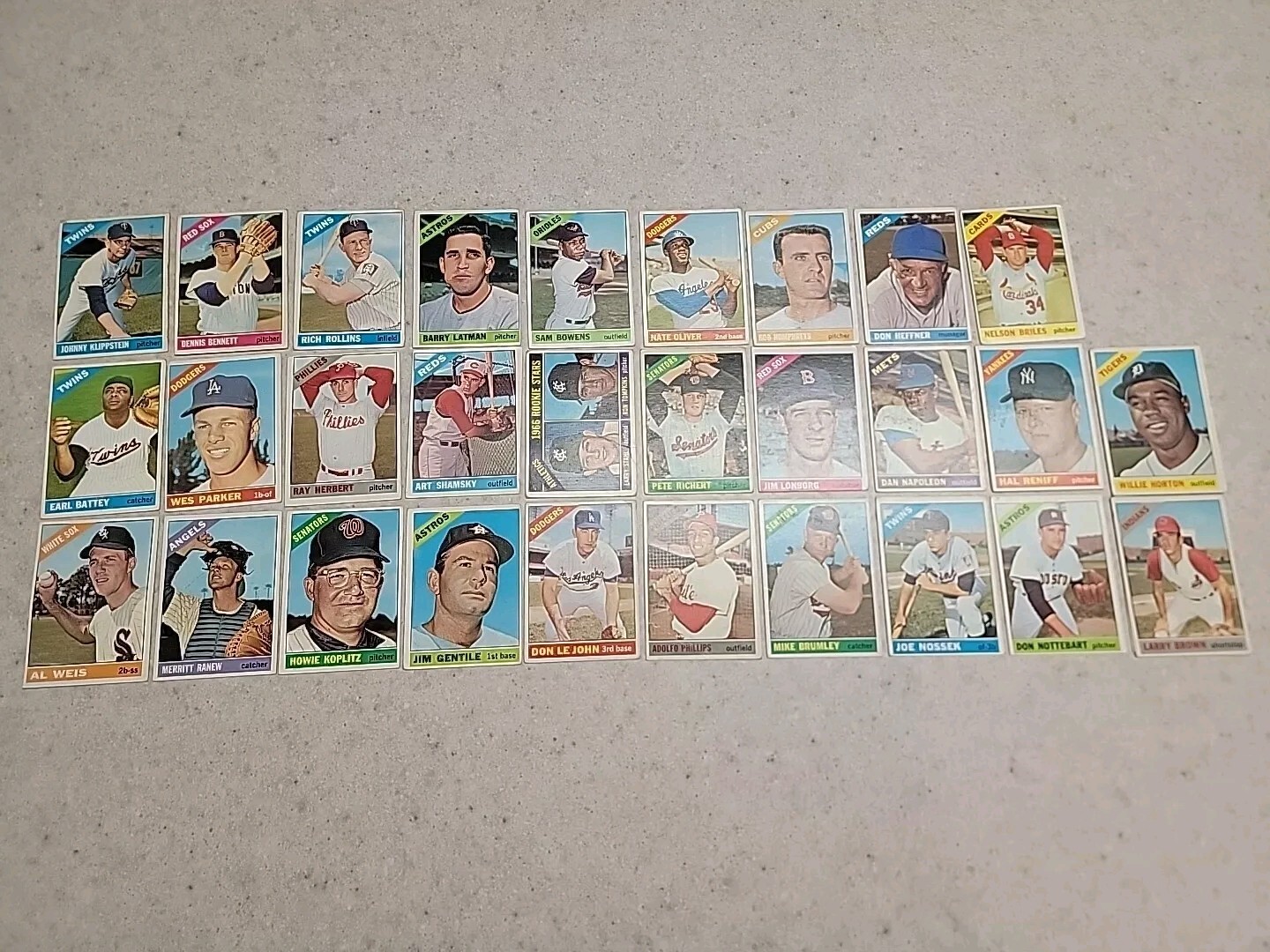 1966 Topps Baseball Your Choice