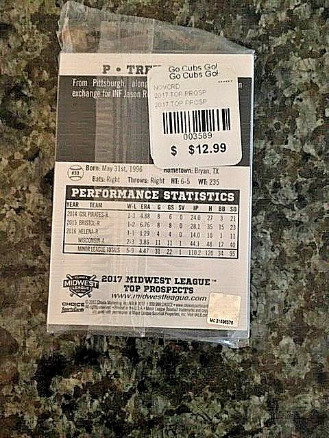 2017 Midwest League Top Prospects Sealed Team Set (Tatis/ Guerrero/ Bichette)
