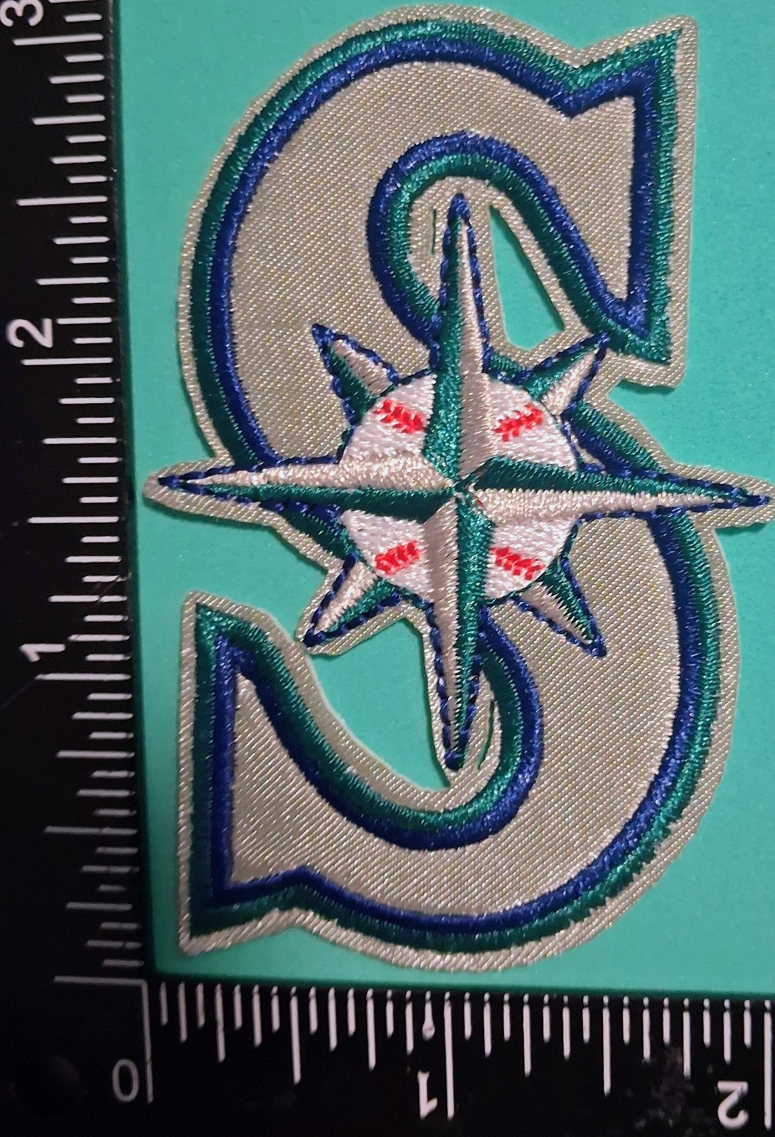 SEATTLE MARINERS BASEBALL IRON ON PATCHES