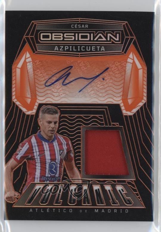 2024 Panini Obsidian Electric Etch Orange /149 Cesar Azpilicueta César Auto 1a07