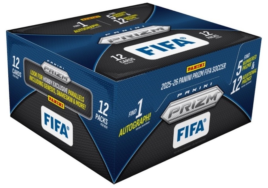 2025/26 Panini Prizm FIFA Soccer Hobby Box