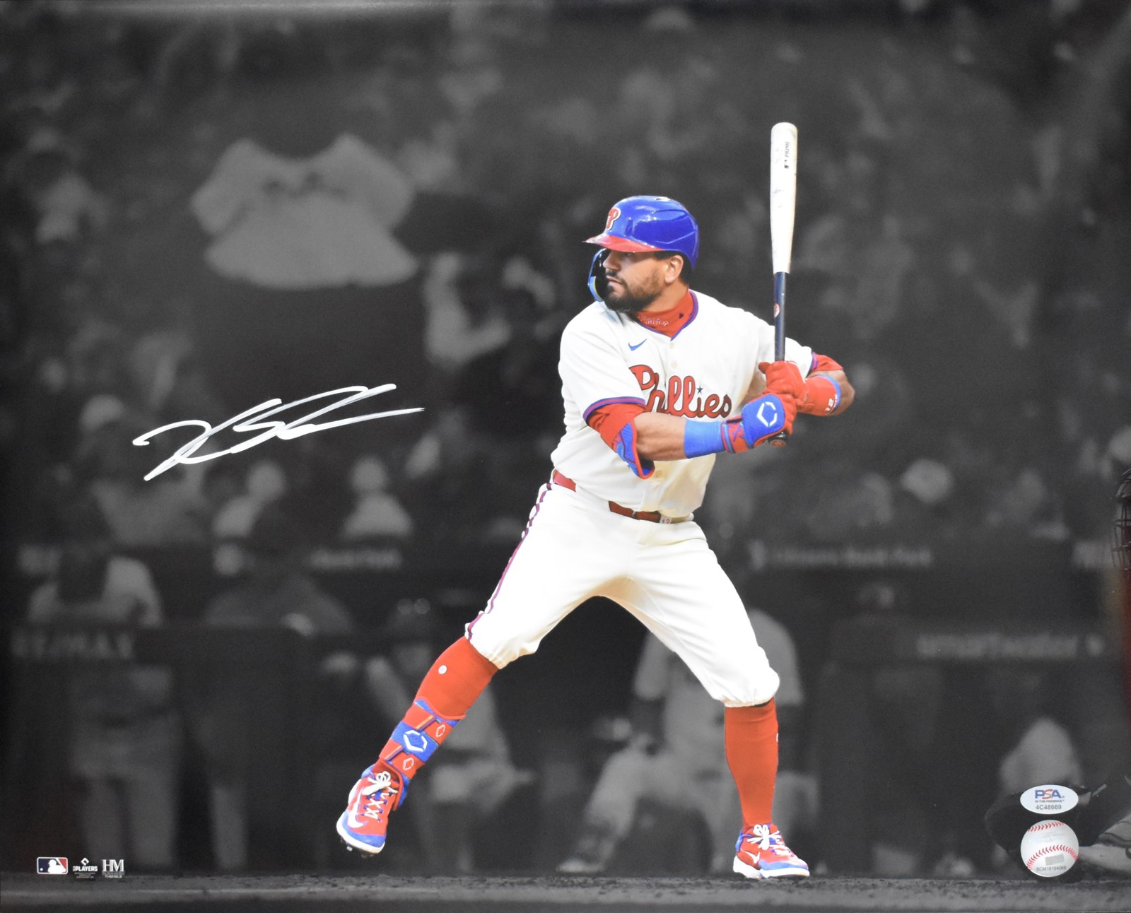Kyle Schwarber Signed/Auto 16×20 Photo Philadelphia Phillies PSA/DNA 209991