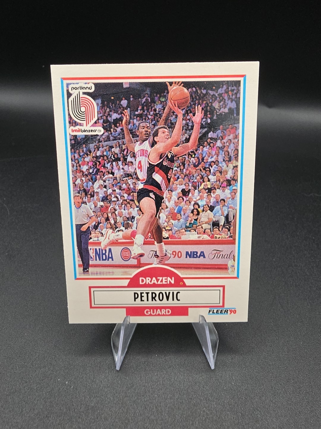1990-91 Fleer Update – Drazen Petrovic #U-81 (RC)