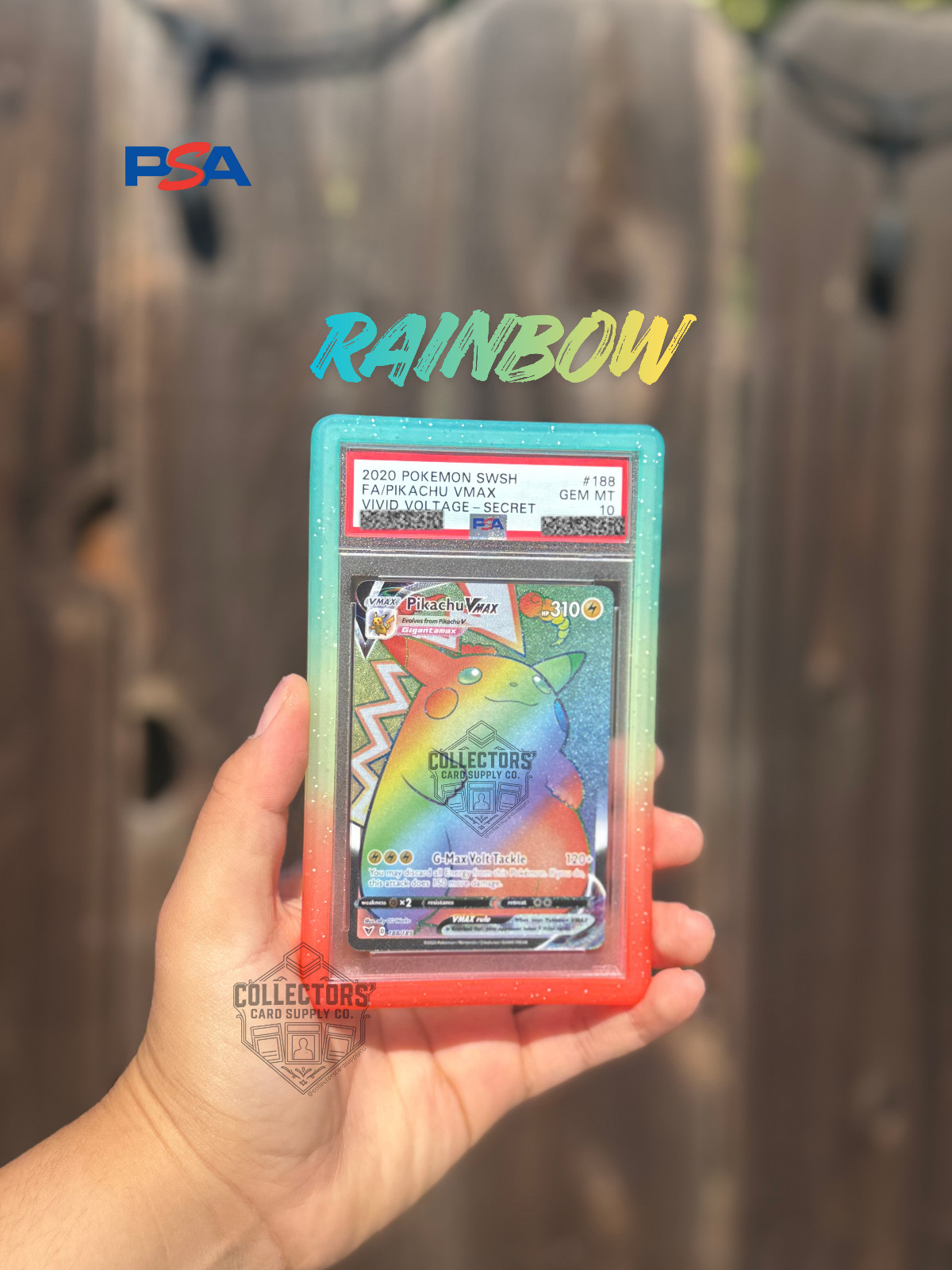Gradient PSA Graded Card Slab Bumper Guard Protector Skin TPU – 7 Colors