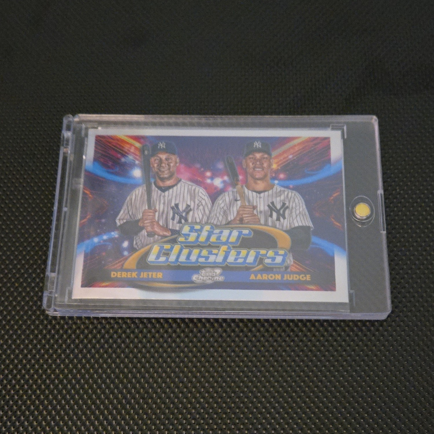 Topps 2021 Topps Chrome Star Clusters Insert #DSC-1 Jeter Judge Yankees