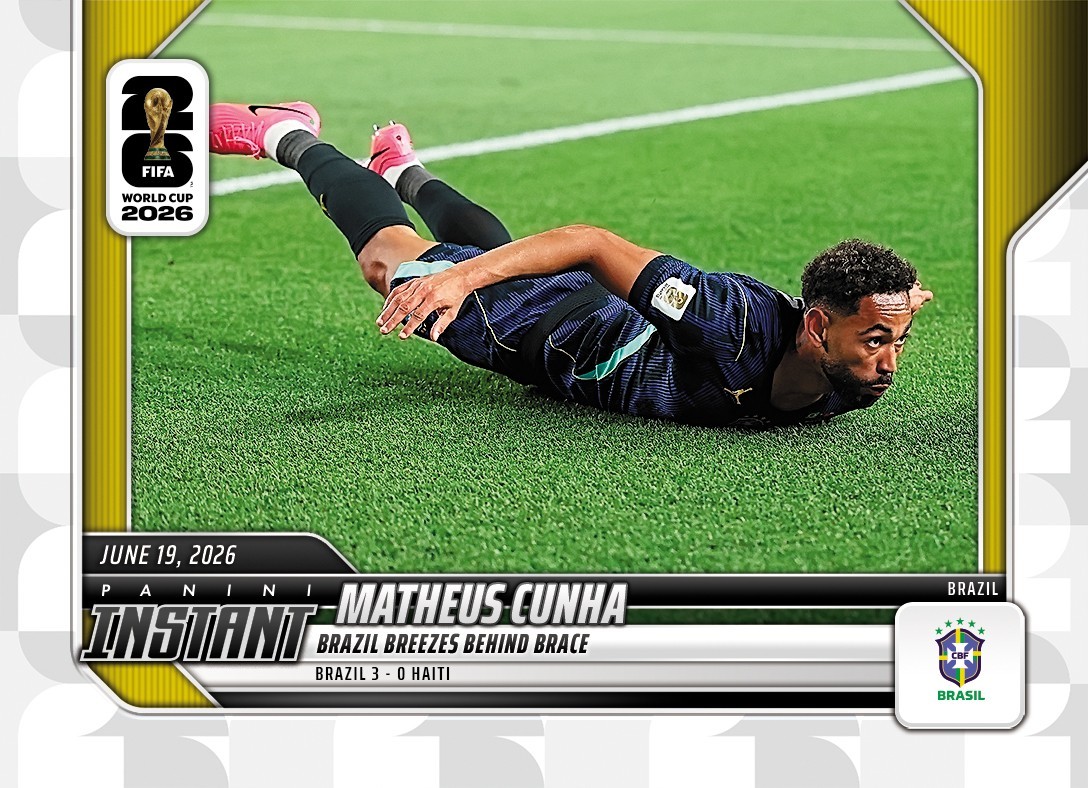 2026 Panini Instant FIFA World Cup #69 Matheus Cunha Brazil PRESALE