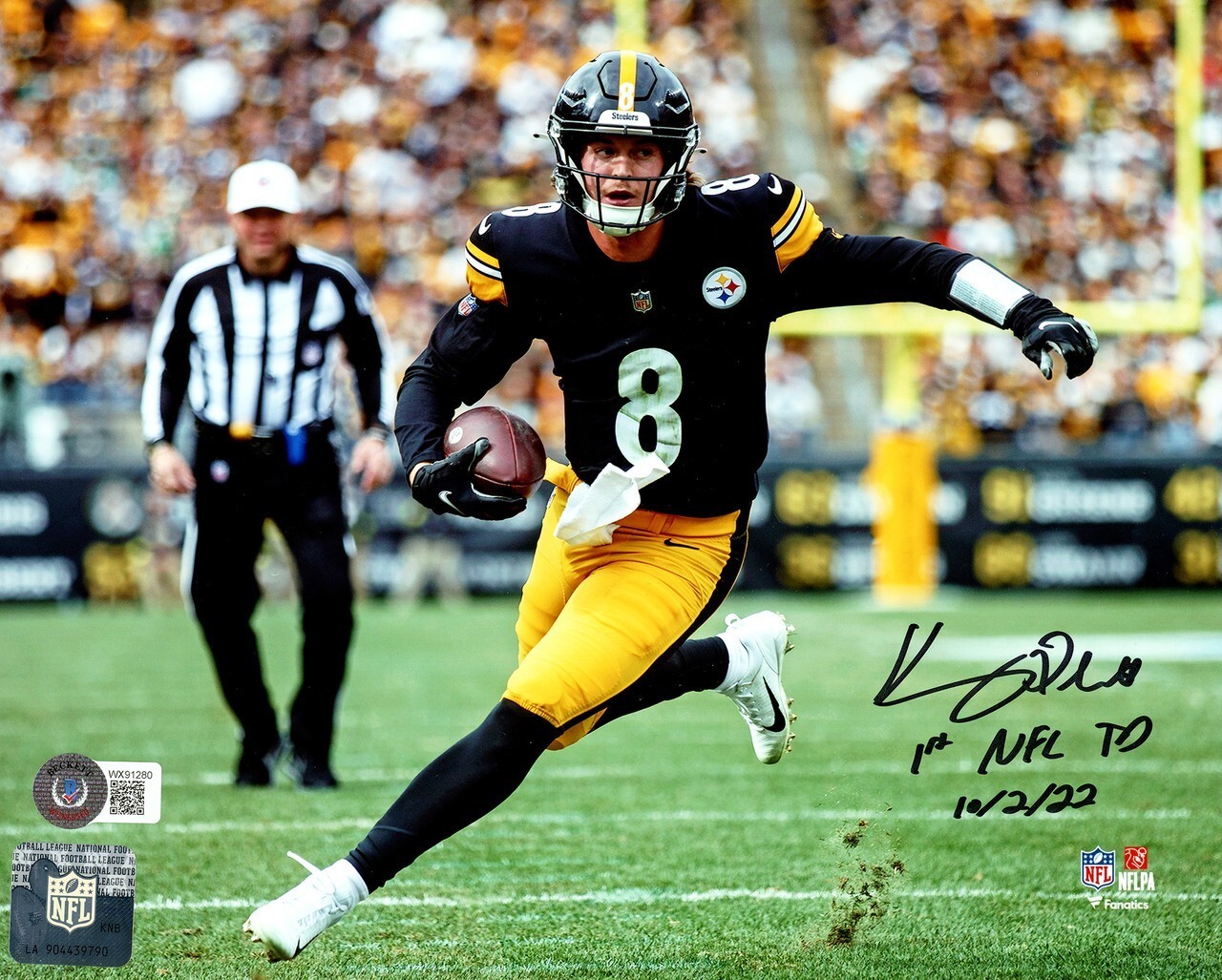 Kenny Pickett Reproduction signed archival quality photo