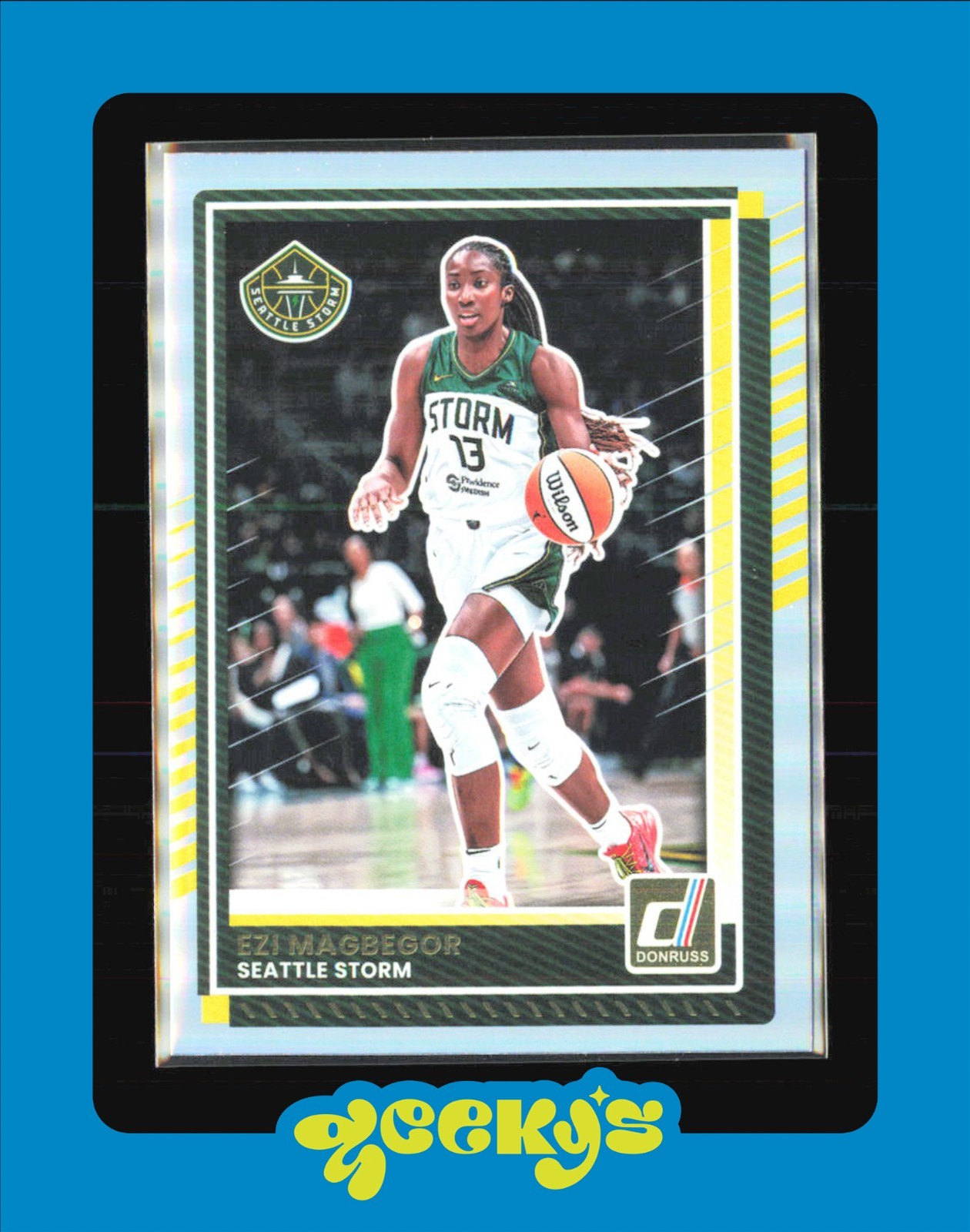 2025 Panini Donruss WNBA – Ezi Magbegor Storm #45 Silver Foil $2MIN ORDER