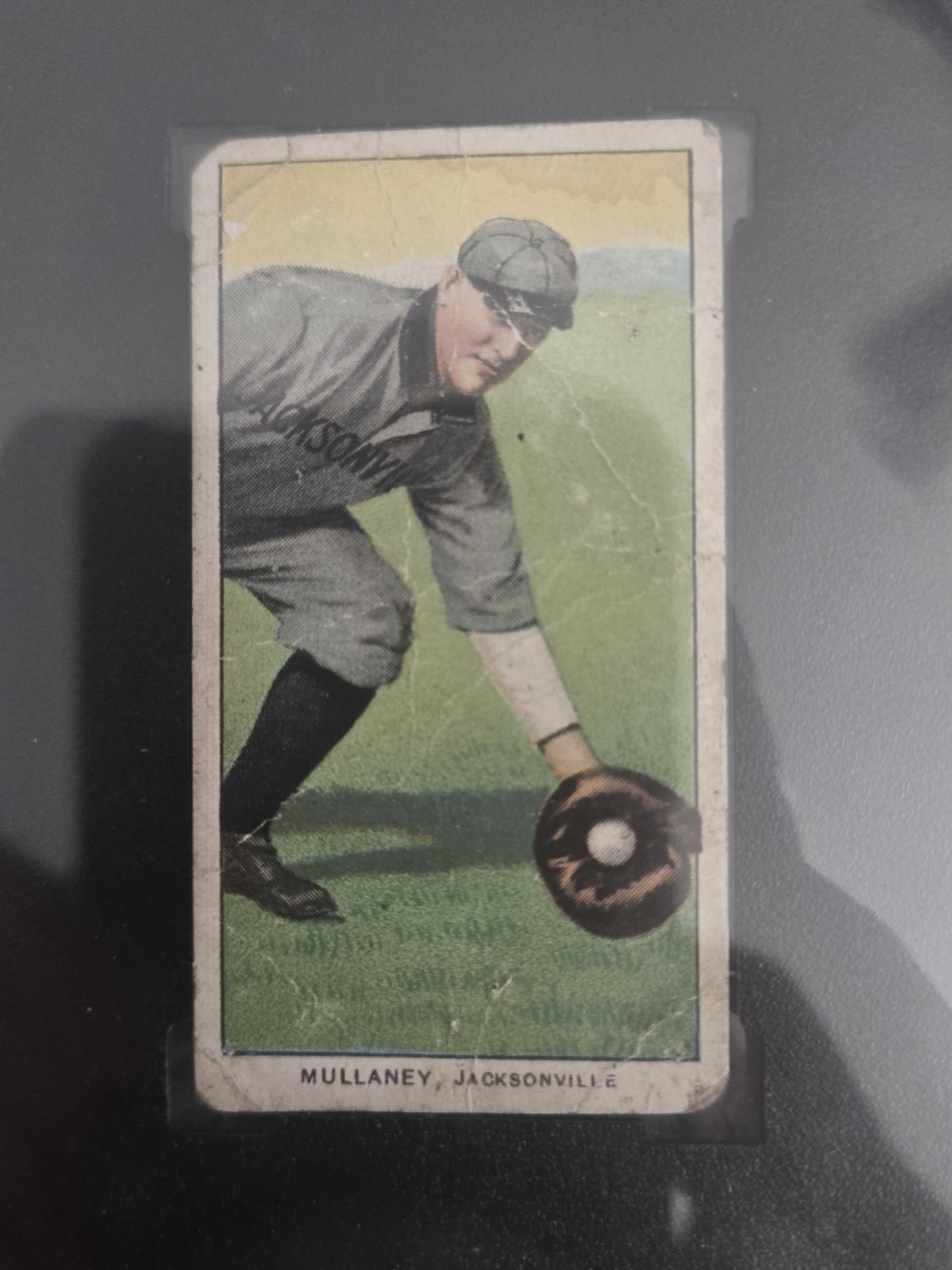 1909-11 Baseball Old Mill Cigarettes T206 DOM MULLANEY SGC 1 Jacksonville