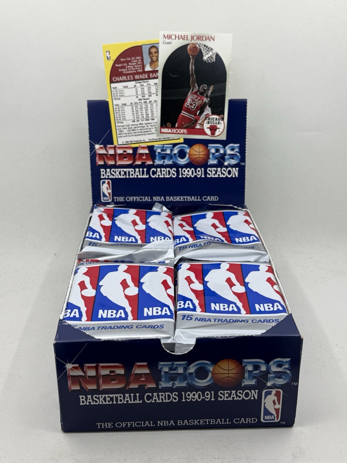 1990-91 NBA Hoops Series 1 Basketball Pack