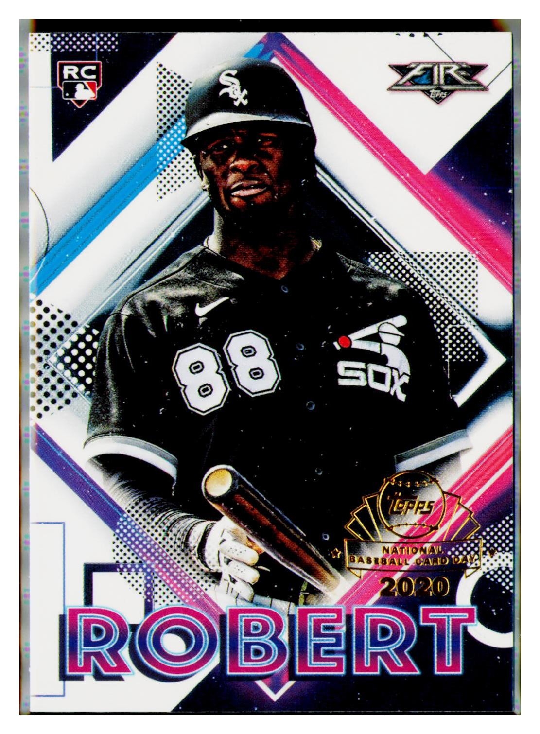 2020 Topps Chrome #FP-4 Luis Robert Topps Fire NBCD Preview