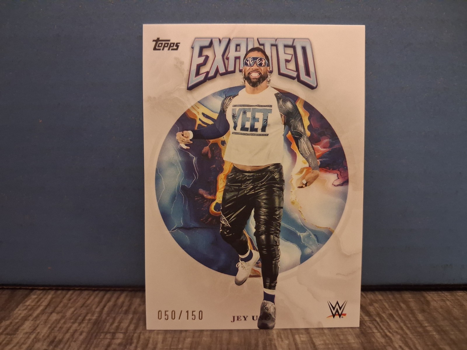 2025 Topps WWE Exalted Jey Uso #50/150