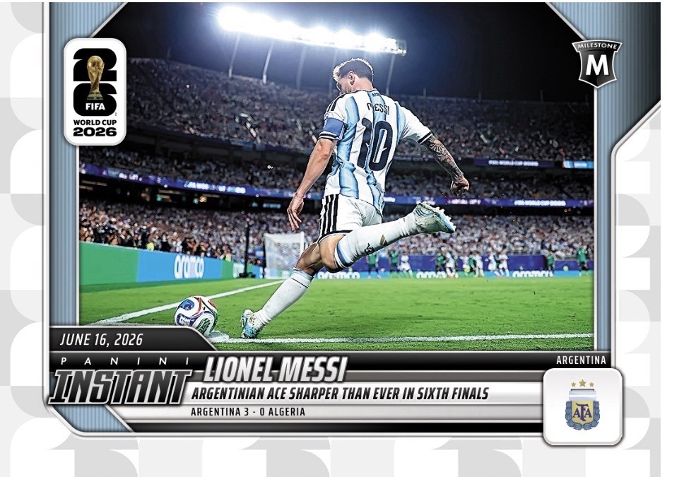 2026 Panini Instant FIFA World Cup Lionel Messi #45 ~ Argentina PRESALE