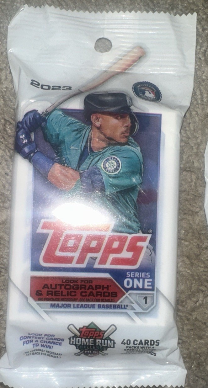 Topps 2023 Series 1 Baseball ~ 6 Sealed Packs ~ 40 Cards In Each &FREE SHIPPING!