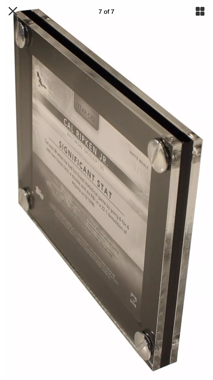 National Treasures Tri Fold Horizontal Booklet Case ( Legendary Trios, Lineups )