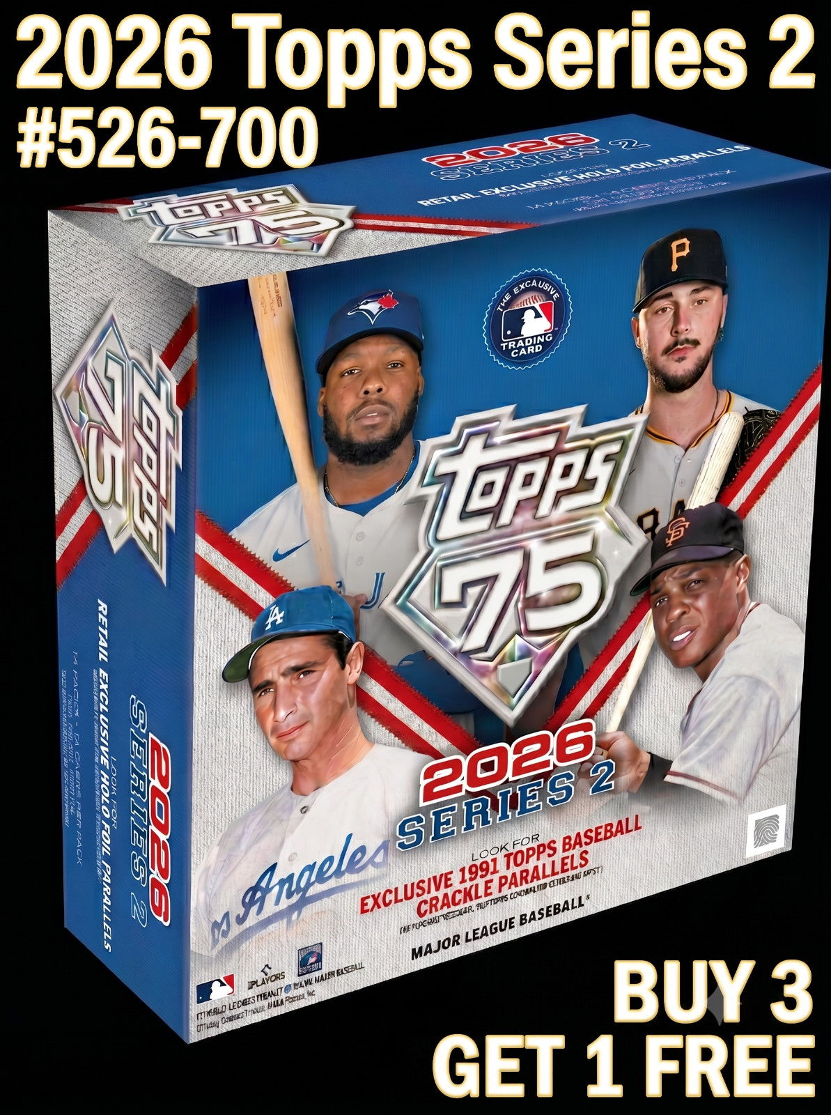 2026 Topps Series 2 BASE # 526-700 – Complete your Set – You Pick – Singles